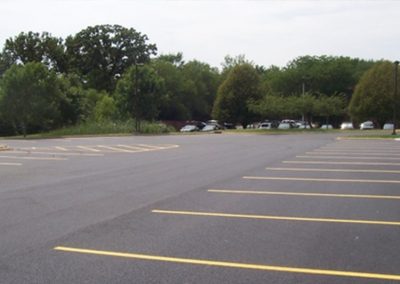 parking lot development asphalt